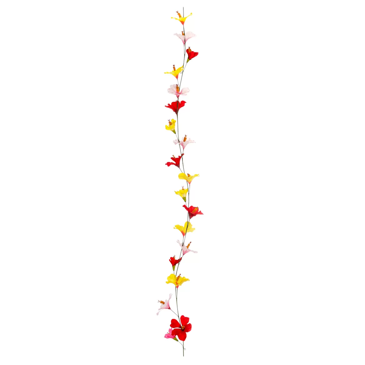 DecoWoerner Guirlande D'hibiscus Artificiels s 180 Cm