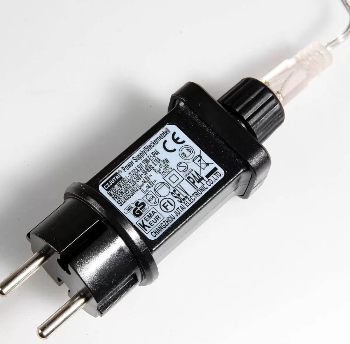 DecoWoerner Guirlande Lumineuse LED En Fil Métallique Pour L'extérieur, 10 M, é