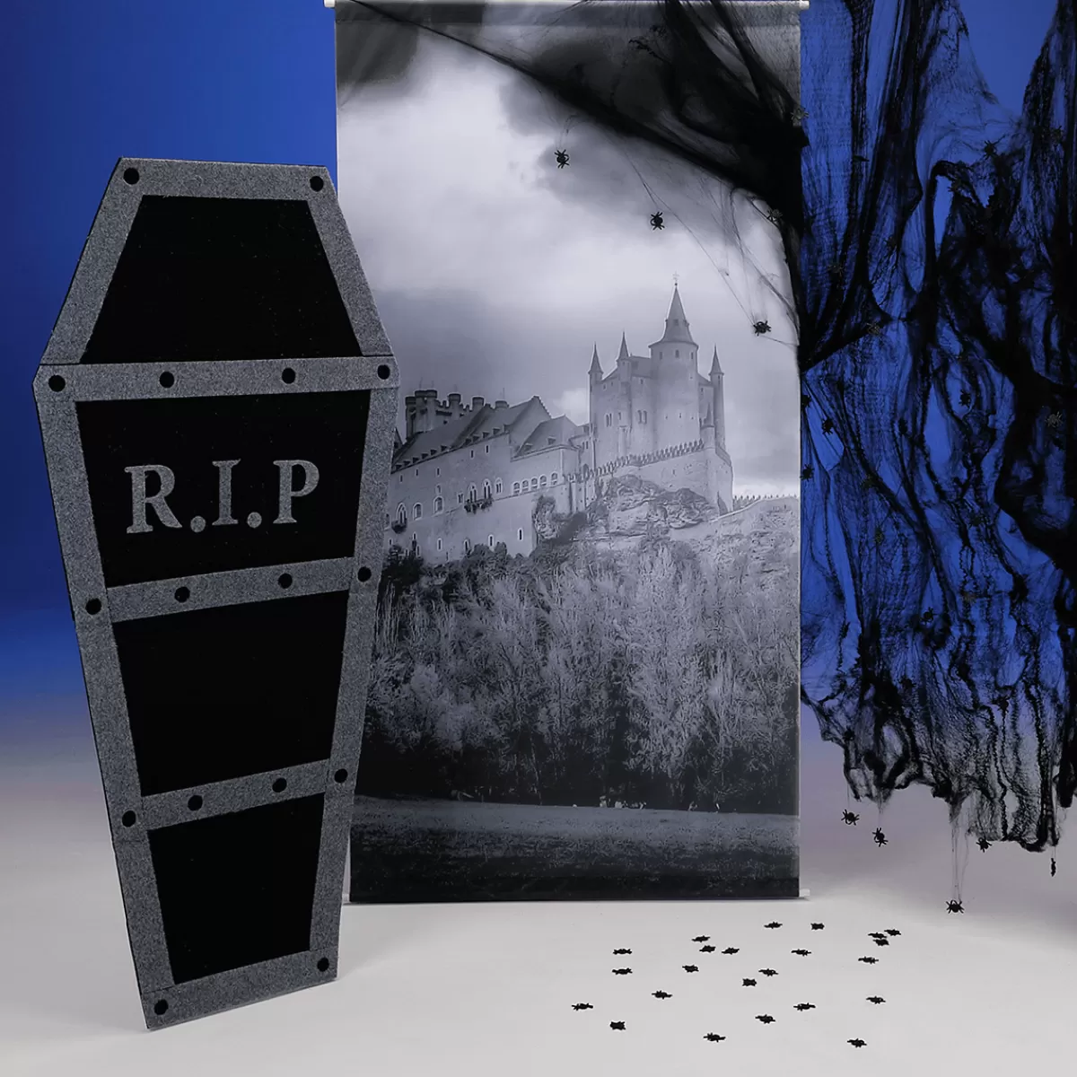 DecoWoerner Kit De Décoration économique Halloween 5 Pièces