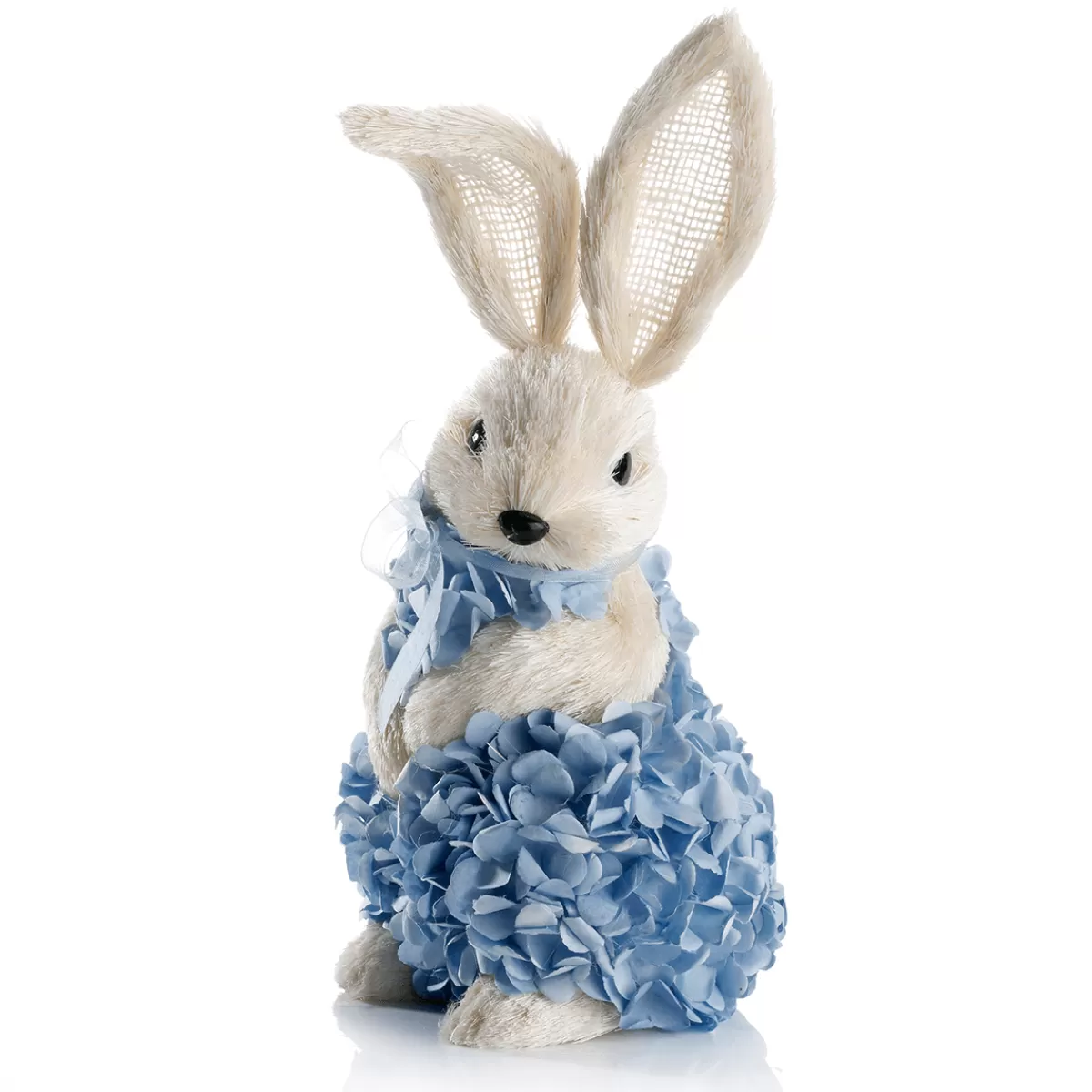 lapin_de_pques_dcoratif_en_mousse_dure_et_sisal_avec_robe_hortensia_bleue_30_cm_1.webp DecoWoerner Lapin De Pâques Décoratif En Mousse Dure Et Sisal Avec Robe Hortensia e 30 Cm