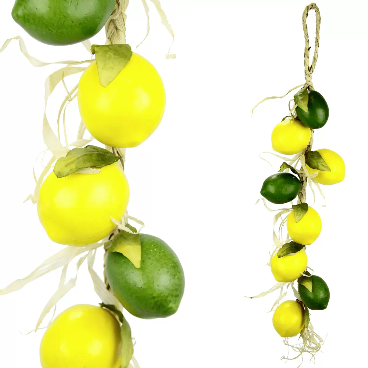 DecoWoerner Lime Artificielle Citron 53 Cm