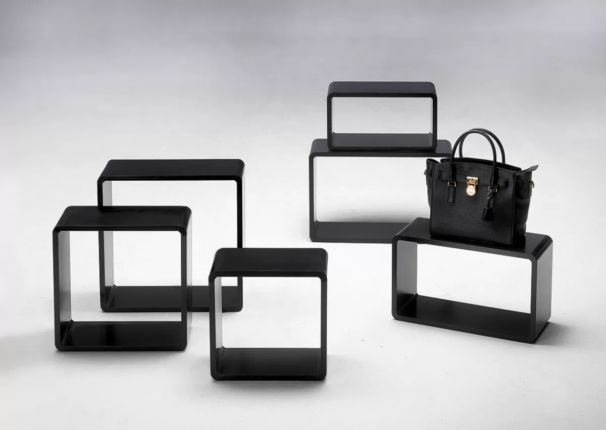 DecoWoerner Lot D'étagères "Cube" es 3 él.