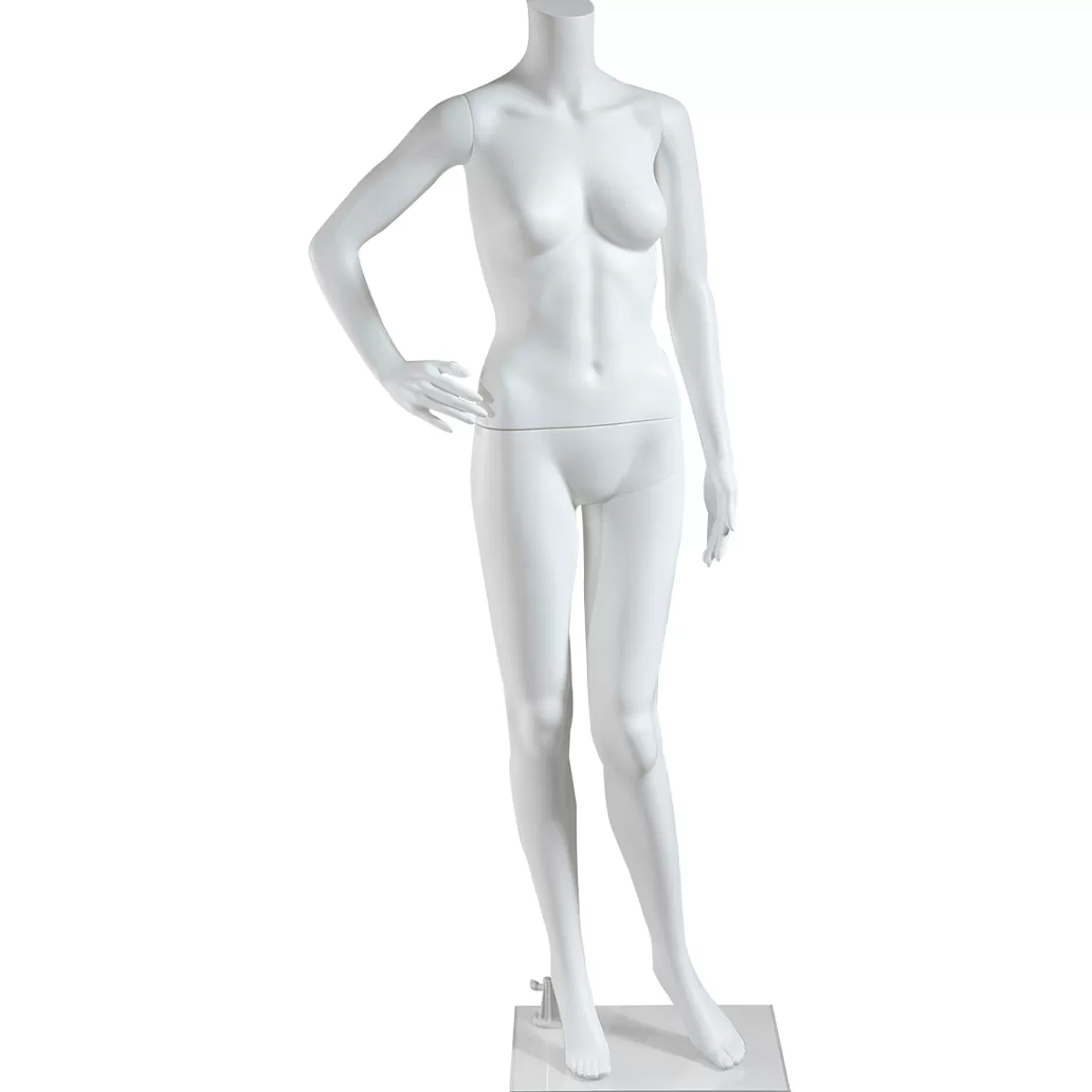 DecoWoerner Mannequin De Vitrine Femme Sans Tête Debout