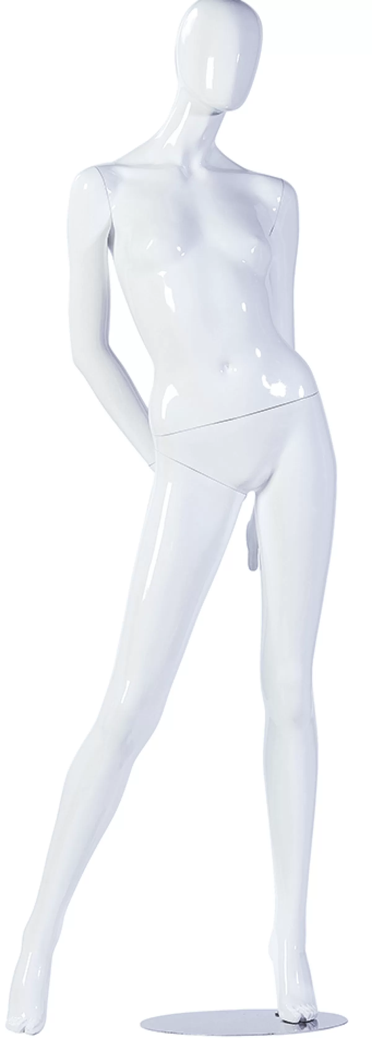 DecoWoerner Mannequin Femme APART Glossy, Bras Arrière