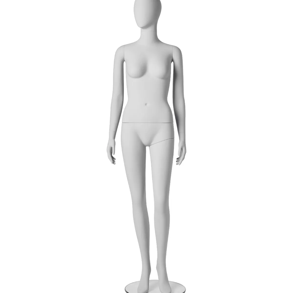 DecoWoerner Mannequin Femme Solid White