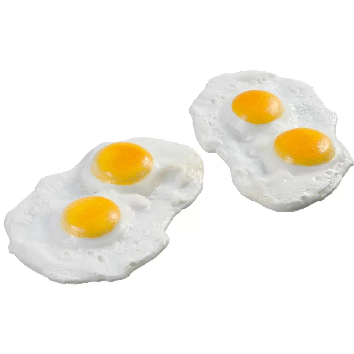 DecoWoerner Oeufs Au Plat Duo Aliment Factice, 2 Pces