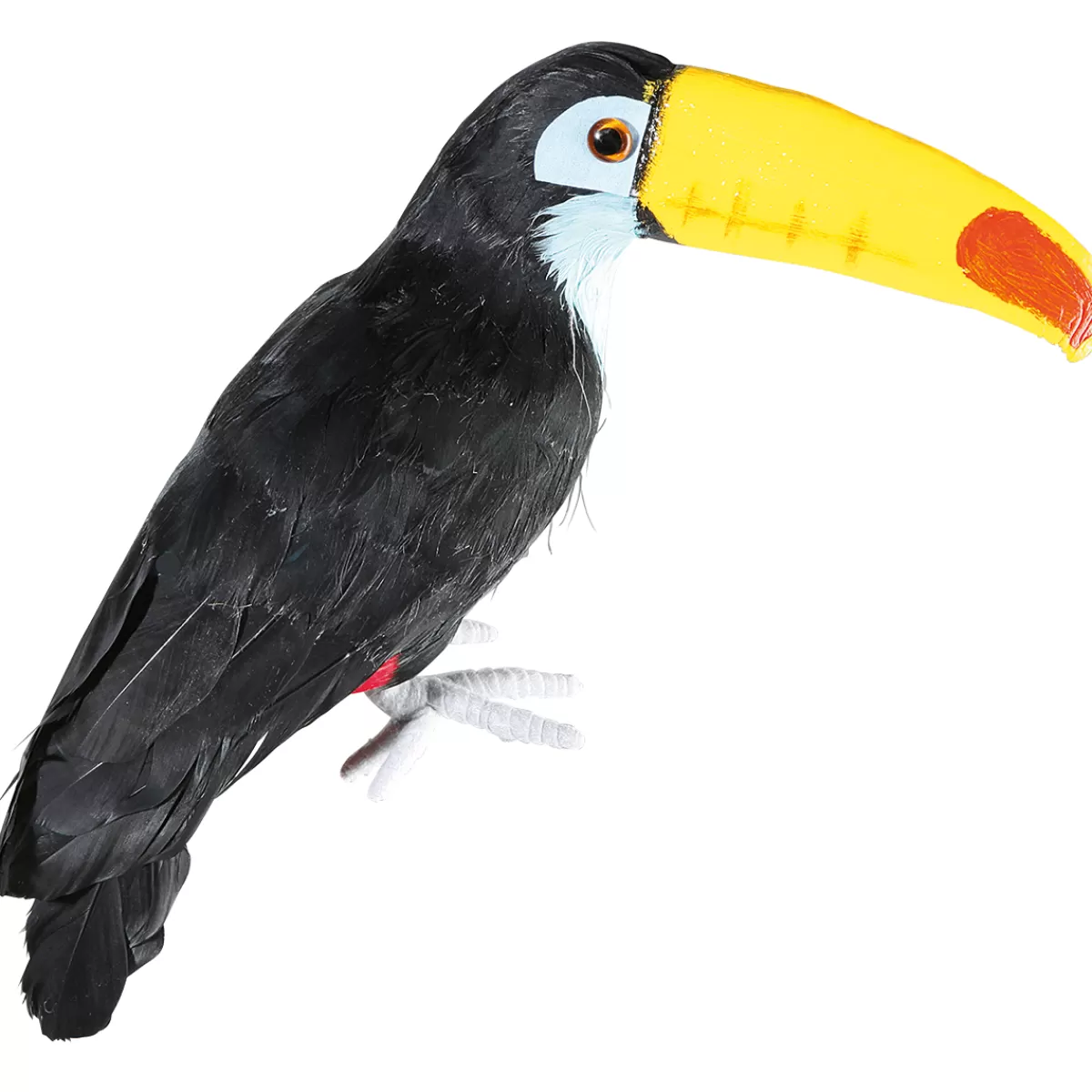 DecoWoerner Oiseau Déco Toucan Long. 33 Cm