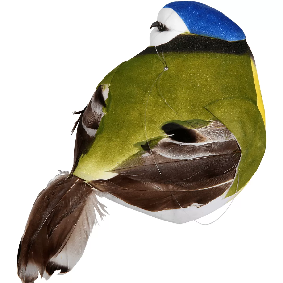 oiseau_de_dcoration_bleu_vert_jaune_19_cm_3.webp DecoWoerner Oiseau De Décoration Vert Jaune 19 Cm