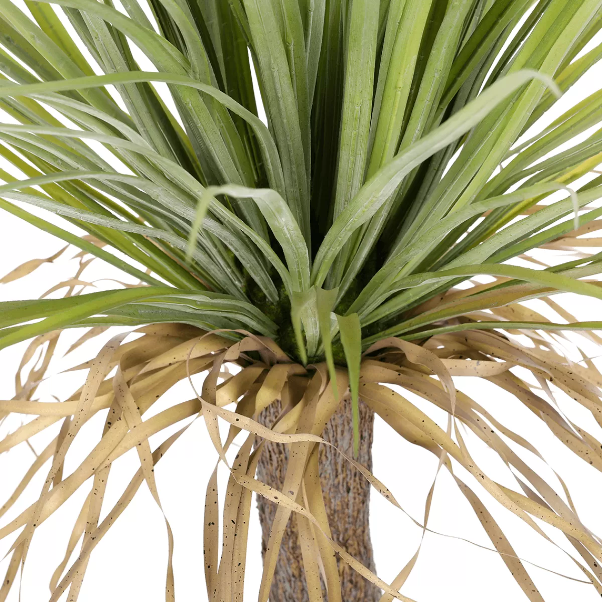 DecoWoerner Palmier Yucca Artificiel "sauvage" En Pot 110 Cm