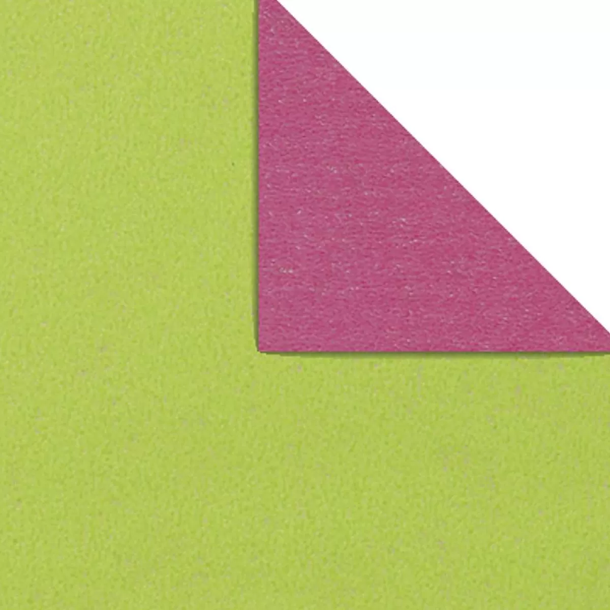 DecoWoerner Papier Cadeau Bicolore 70 Cm, 100 M, Rose Citron