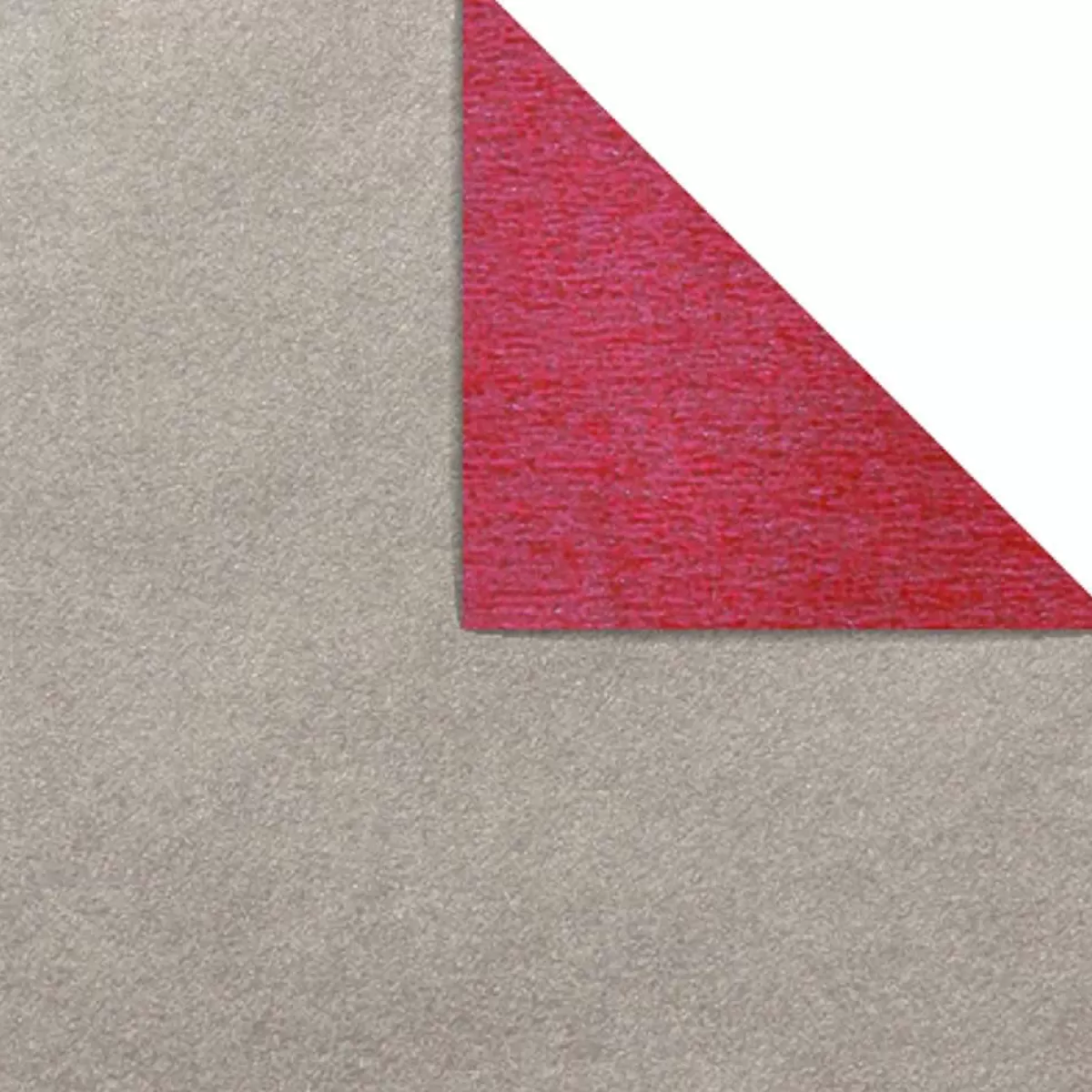 DecoWoerner Papier Cadeau Bicolore 70 Cm, 250 M, Baie