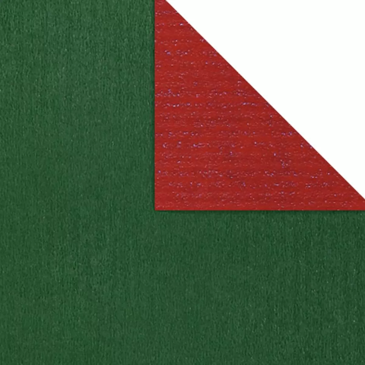 DecoWoerner Papier Cadeau Bicolore 70 Cm, 250 M, Foncé Rouge