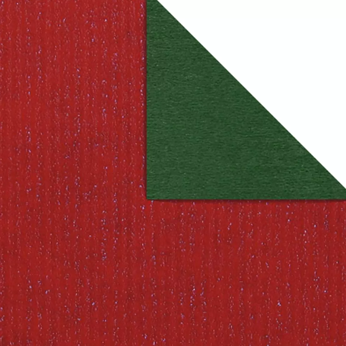 DecoWoerner Papier Cadeau Bicolore 70 Cm, 250 M, Foncé Rouge