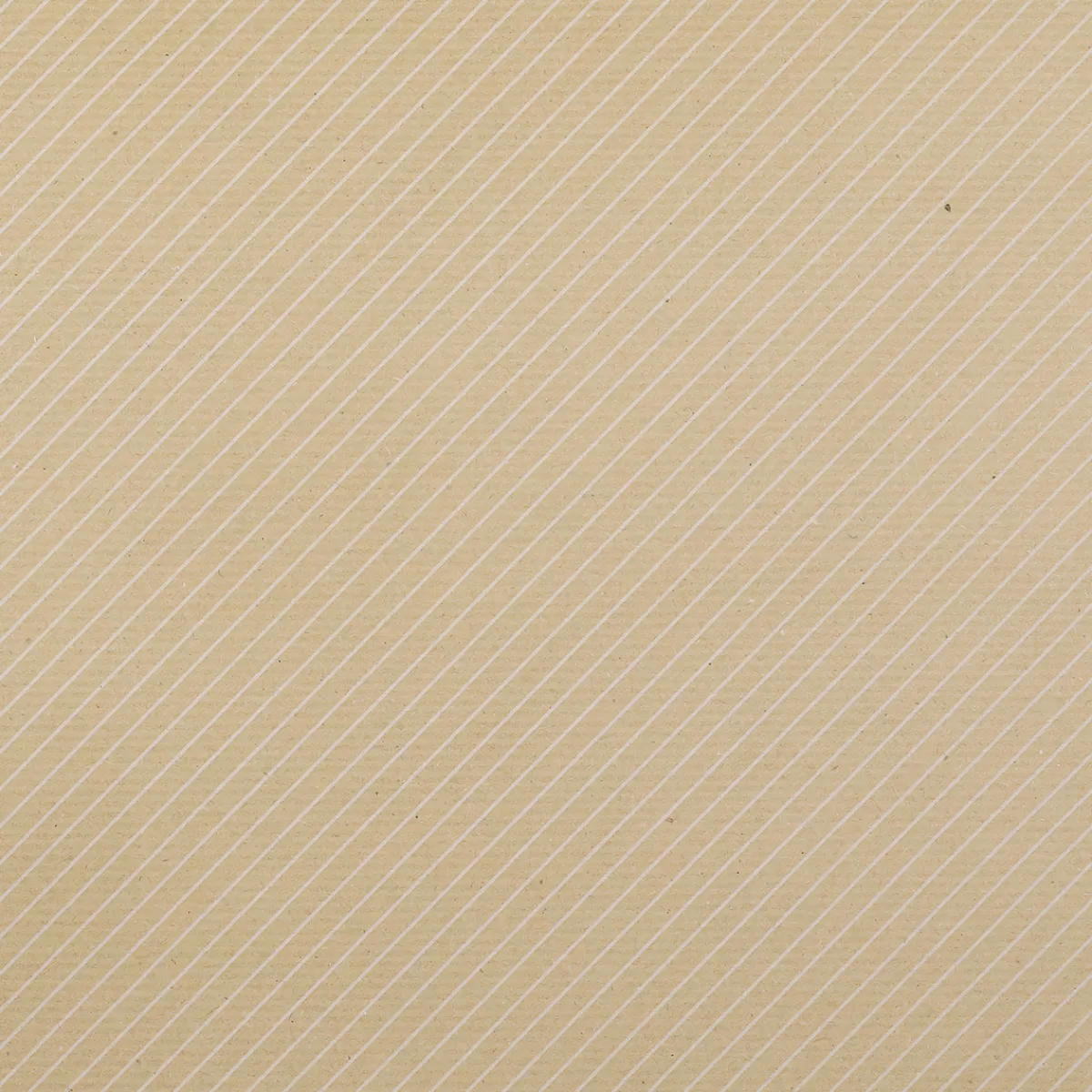 DecoWoerner Papier Cadeau Rayé Brun / Blanc, Largeur 70cm, Rouleau De 40 M