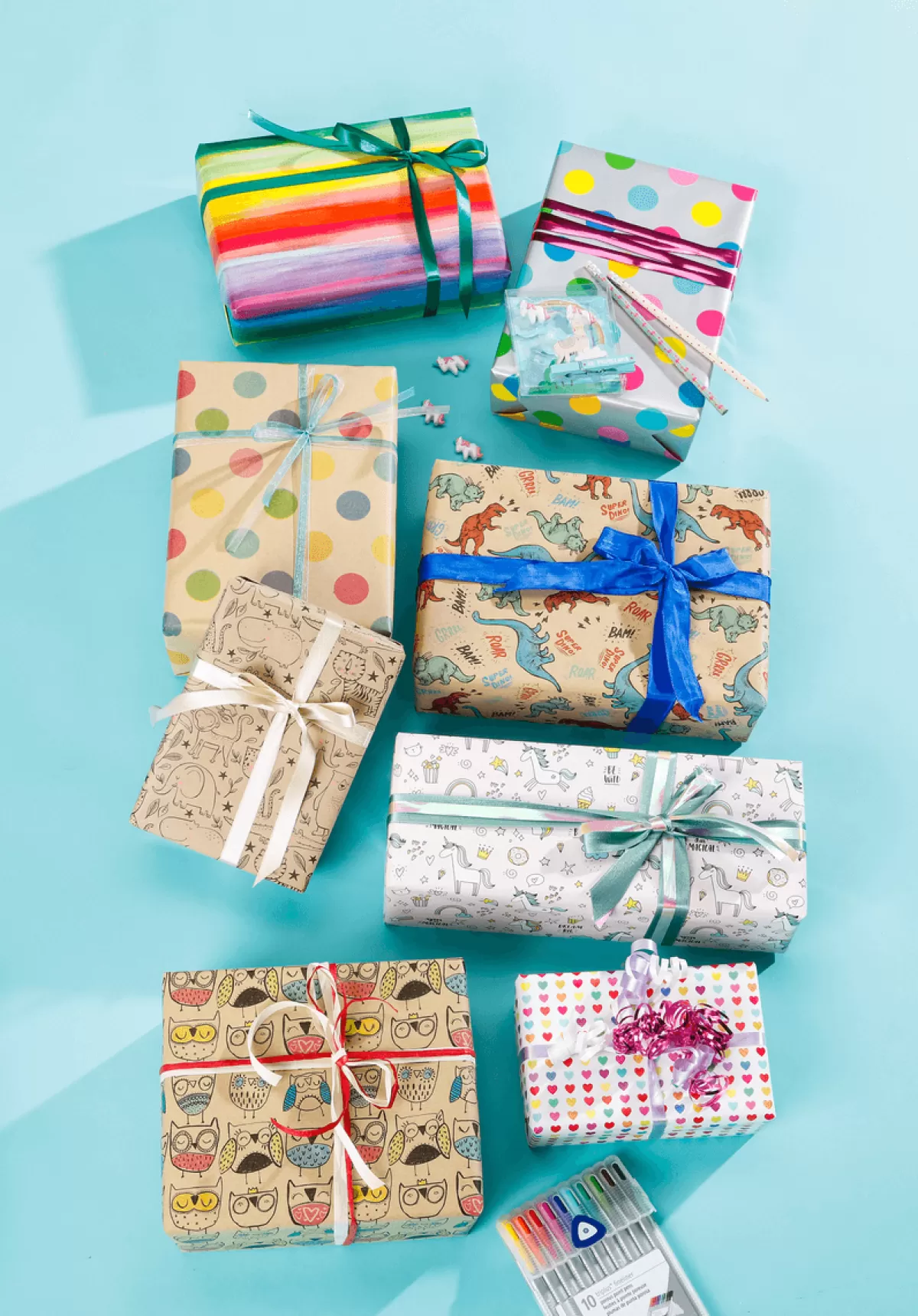 papier_kraft_recycl_avec_hiboux_multicolores__rouleau_de_50_m_de_papier_cadeau_3-1.webp DecoWoerner Papier Kraft Recyclé Avec Hiboux s - Rouleau De 50 M De Papier Cadeau