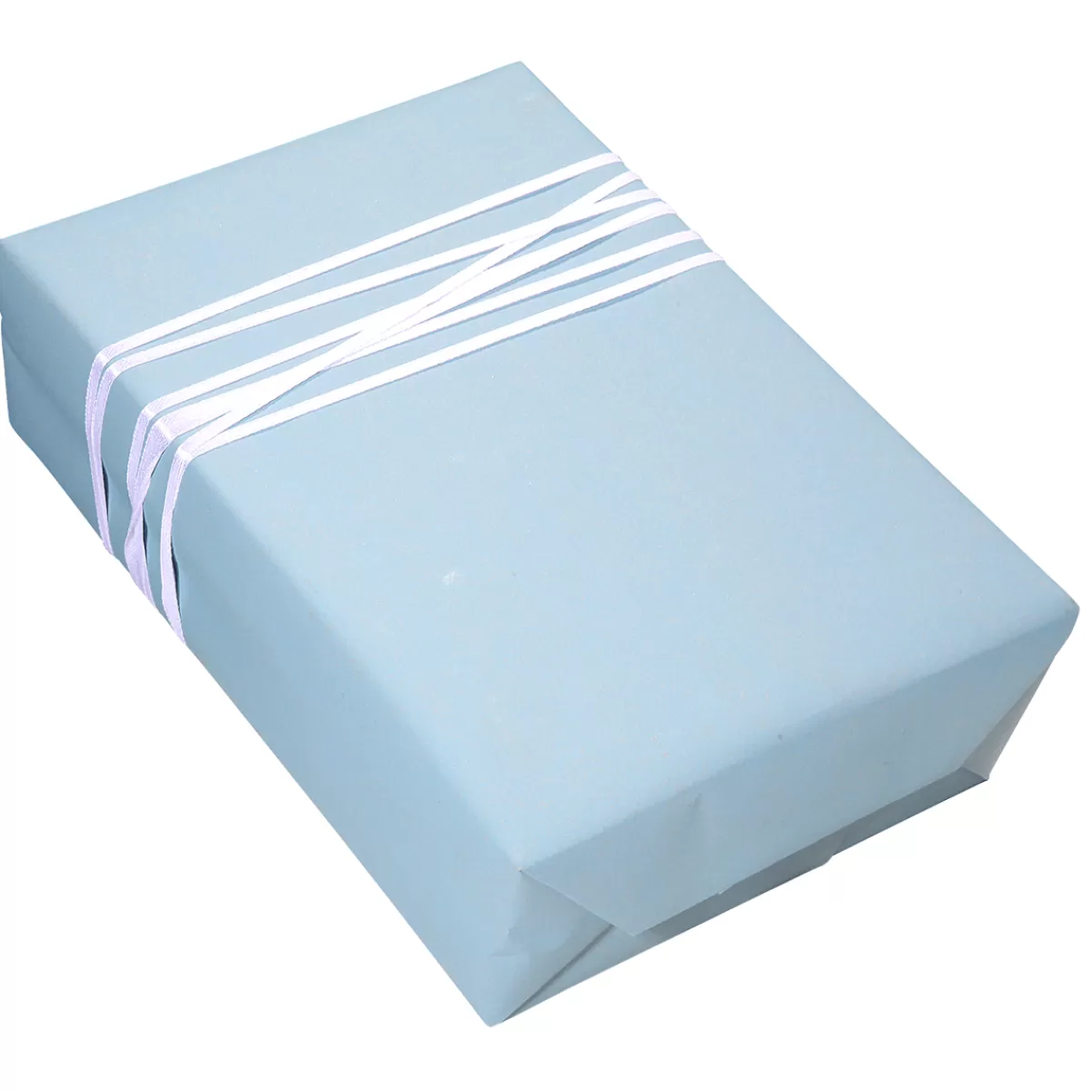 DecoWoerner Papier Kraft Recyclé Uni - Rouleau De Papier Cadeau De 50 M