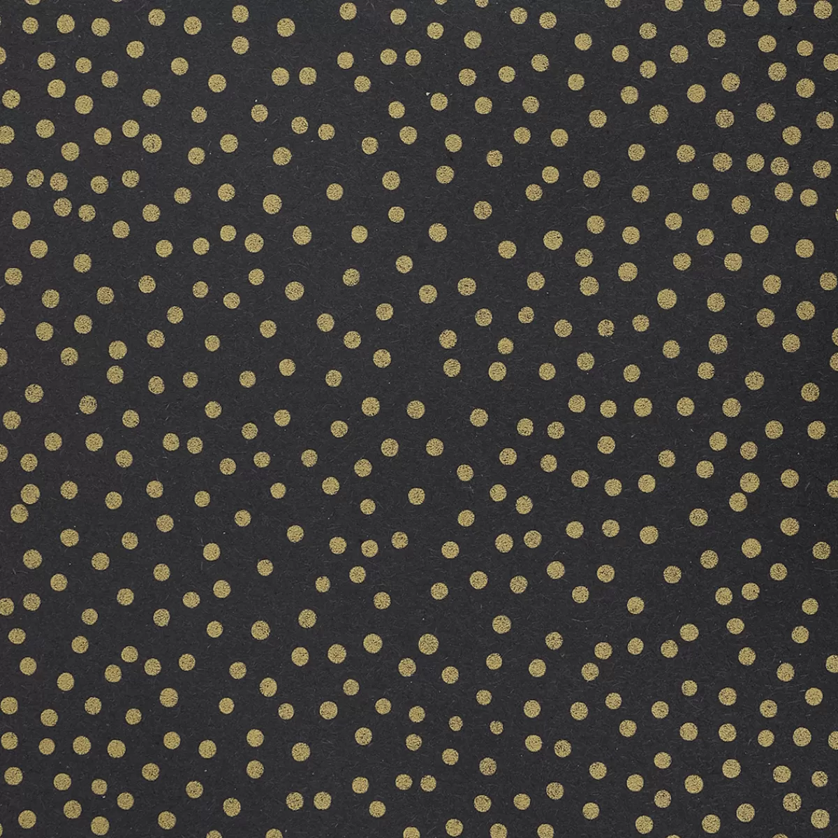 DecoWoerner Papier Kraft Recyclé à Pois Or, 50 Cm, 50 M