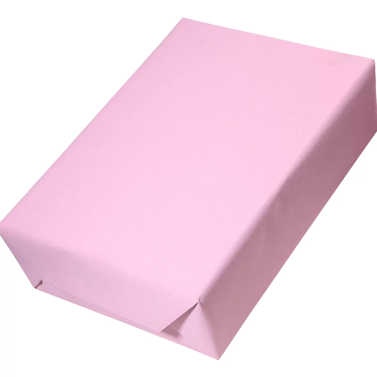 DecoWoerner Papier Kraft Recyclé Uni Lilas - Rouleau De Papier Cadeau De 50 M