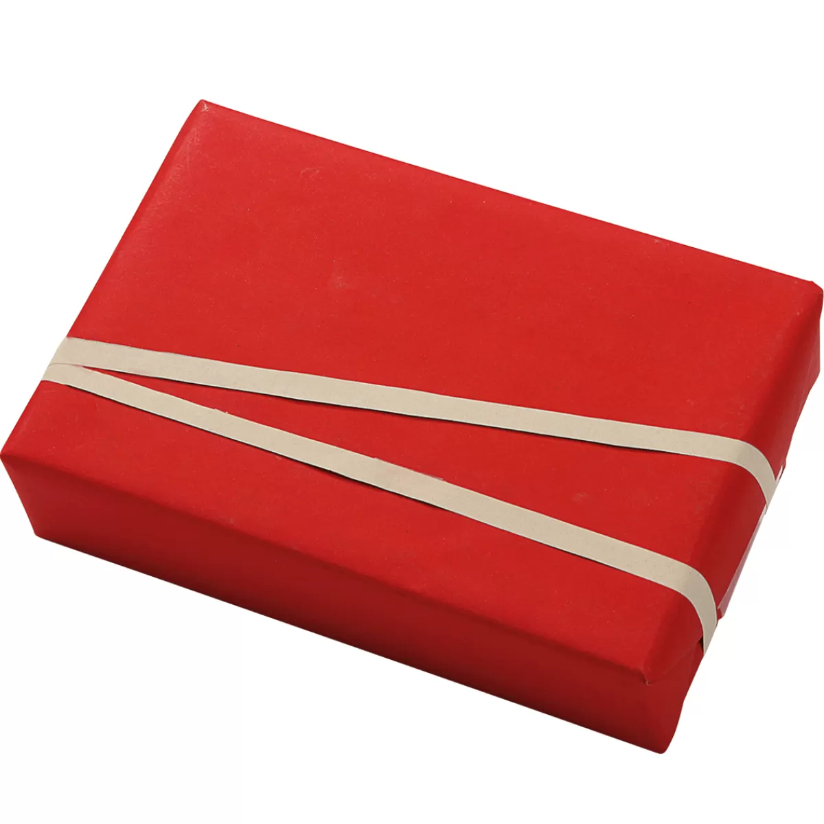 DecoWoerner Papier Kraft Recyclé Uni - Rouleau De Papier Cadeau De 50 M