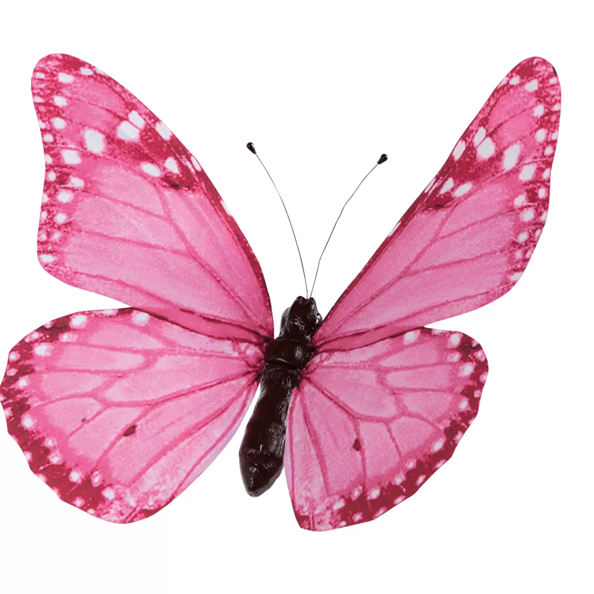 DecoWoerner Papillon Déco Pink, 50 Cm