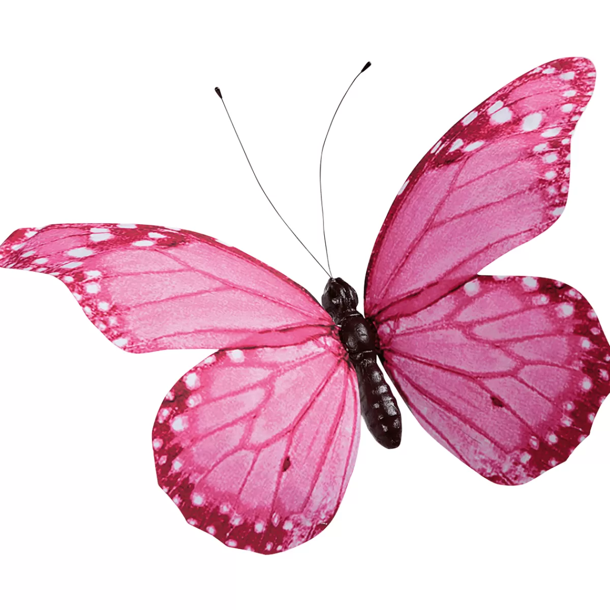 DecoWoerner Papillon Déco Pink, 80 Cm