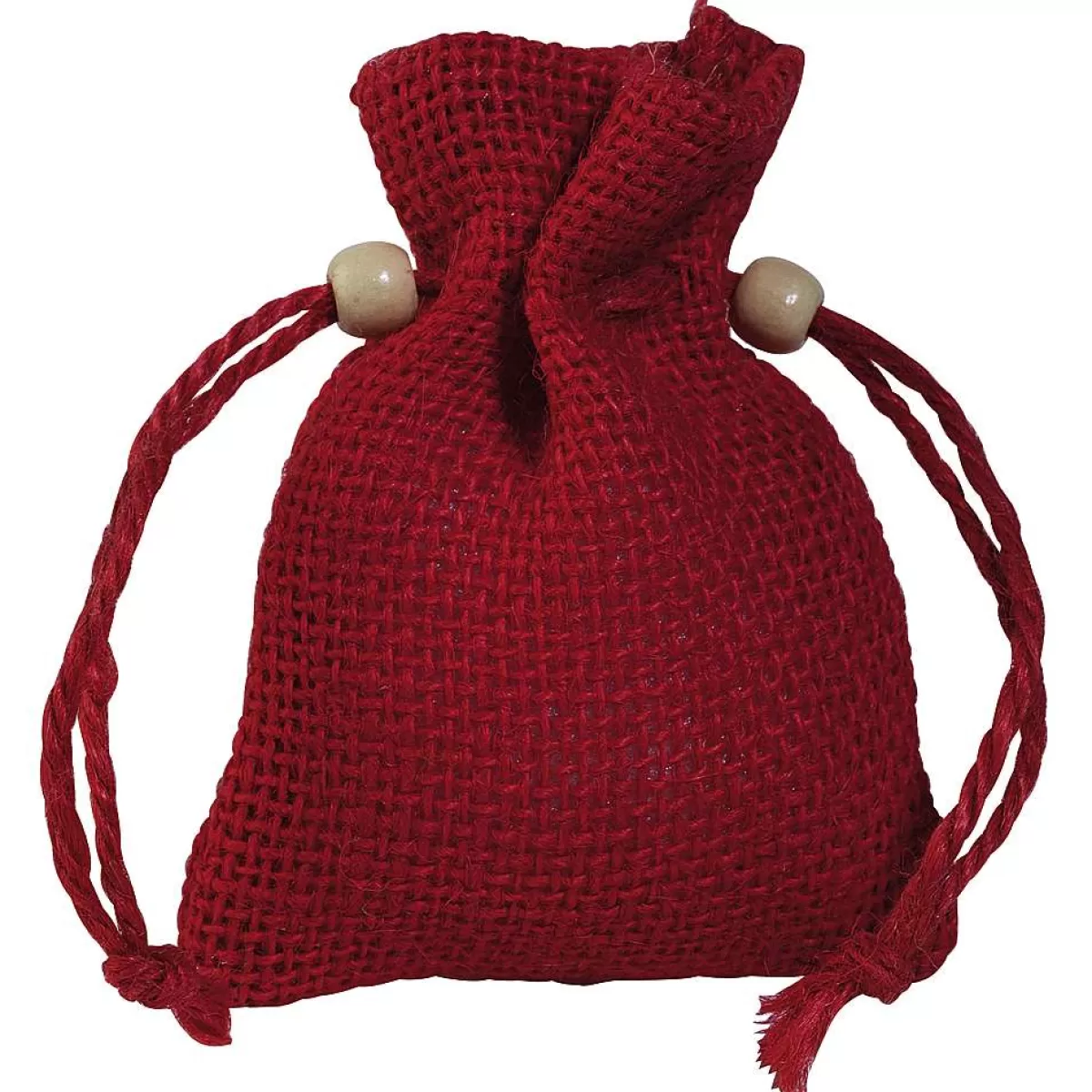 DecoWoerner Petit Sac En Jute, 10 Cm,