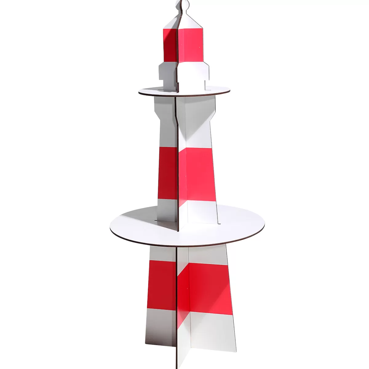 DecoWoerner Phare Déco En Bois, Haut. 80 cm