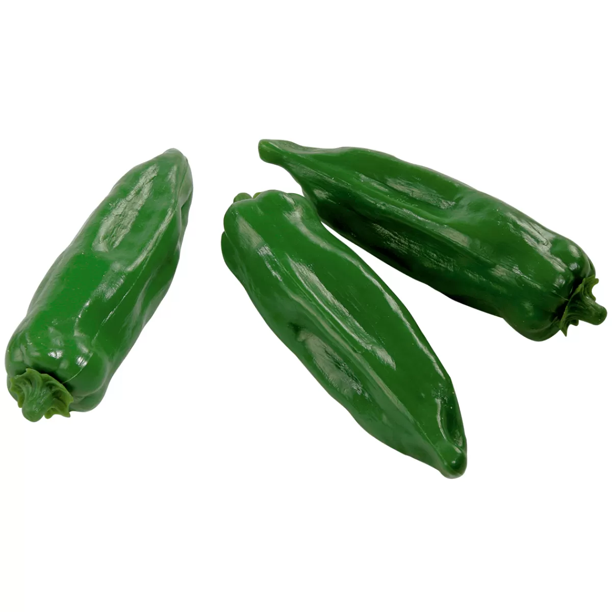 DecoWoerner Piments Aliments Factices s, 3 Pces