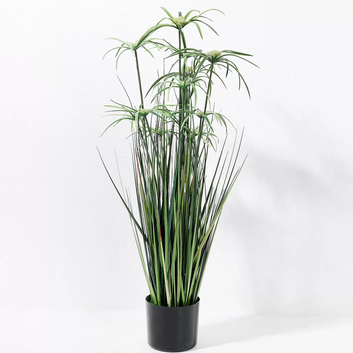 DecoWoerner Plante Artificielle De Papyrus En Pot 90 Cm