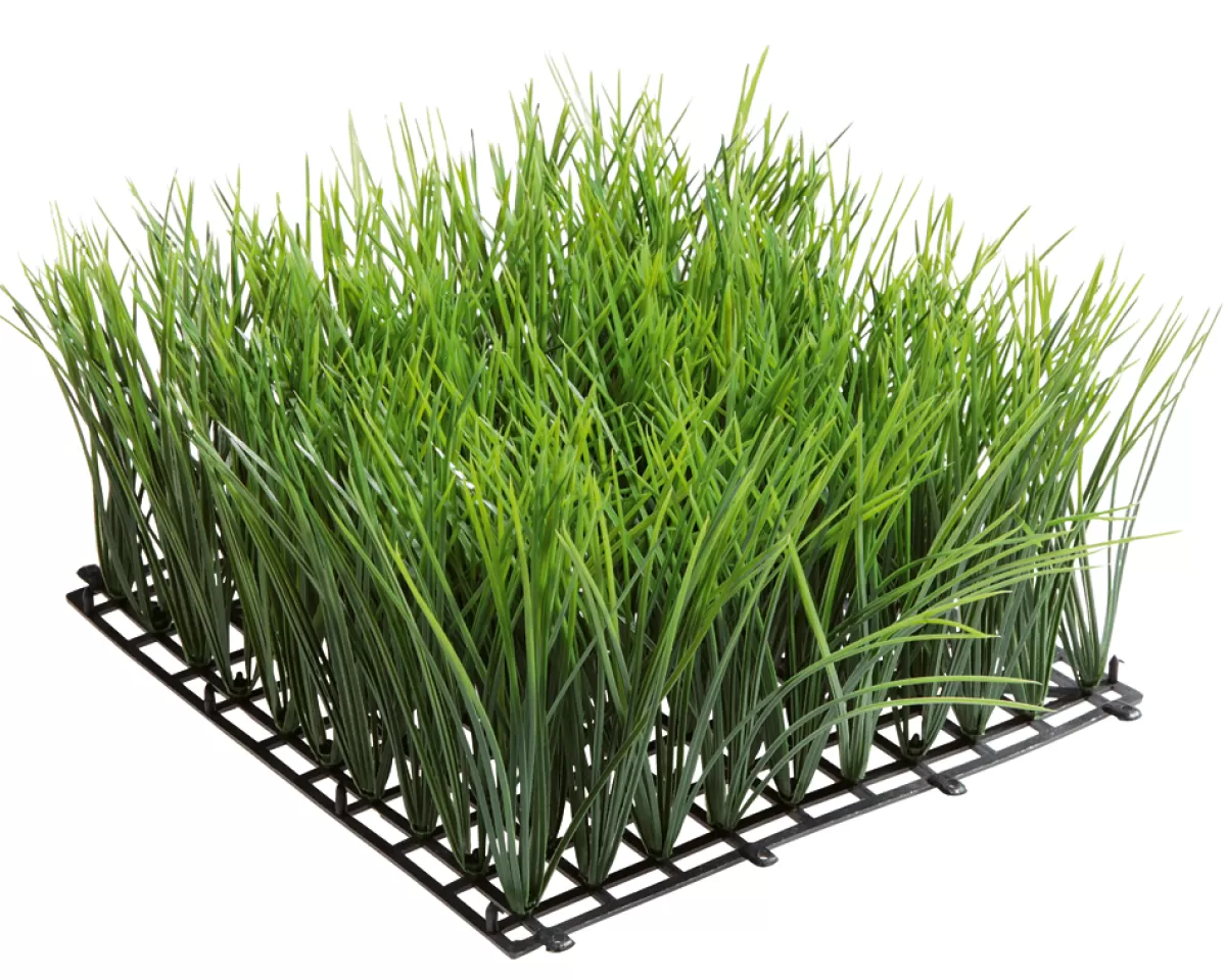 DecoWoerner Plaque D'herbe Artificielle Deluxe, 25 X 25 Cm