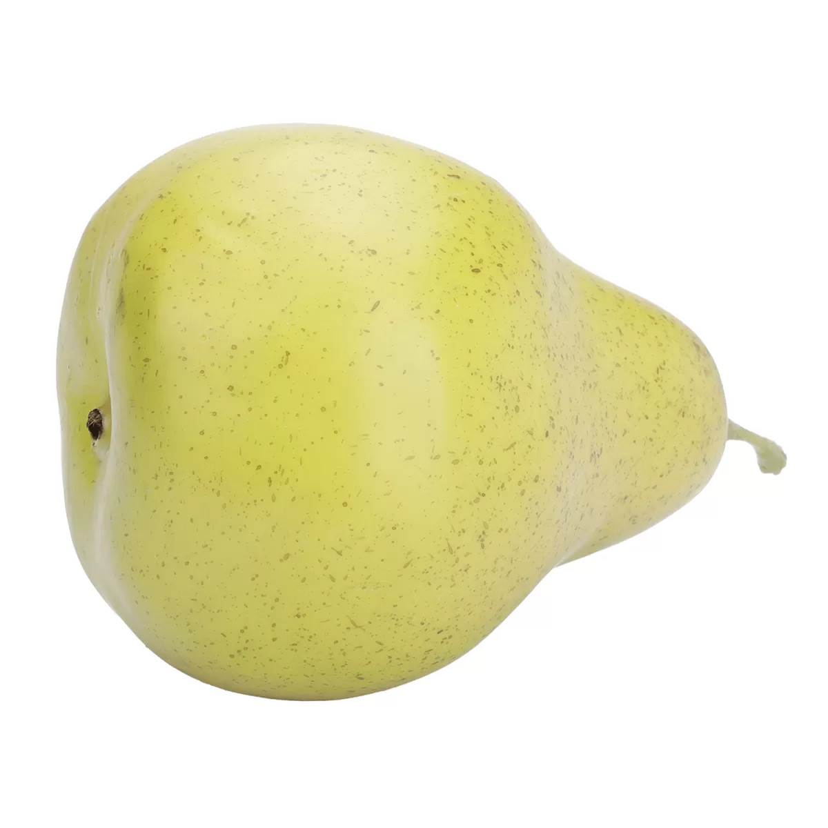 DecoWoerner Poire Alimentaire Factice, Jaune, 10 Cm