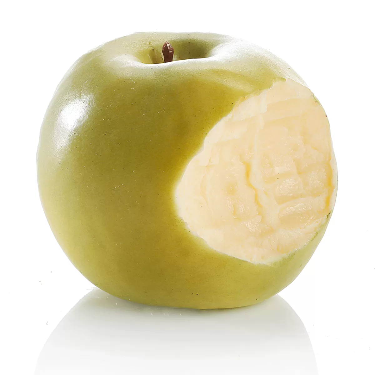 DecoWoerner Pomme e Croquée - Aliments Factices 7,5 Cm Ø