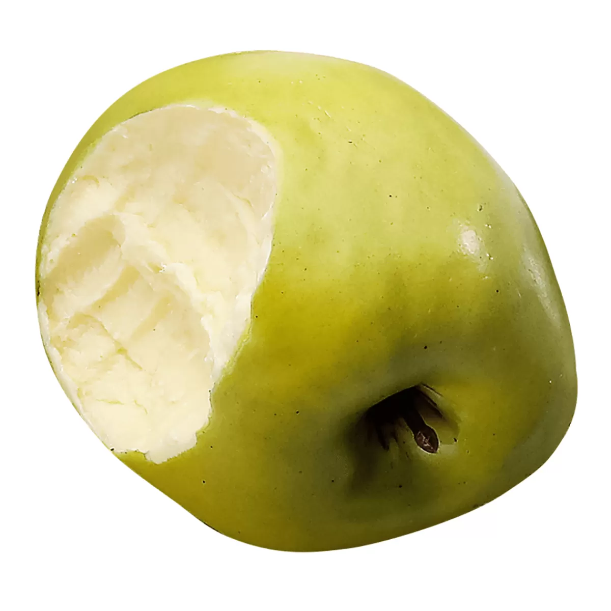 DecoWoerner Pomme e Croquée - Aliments Factices 7,5 Cm Ø