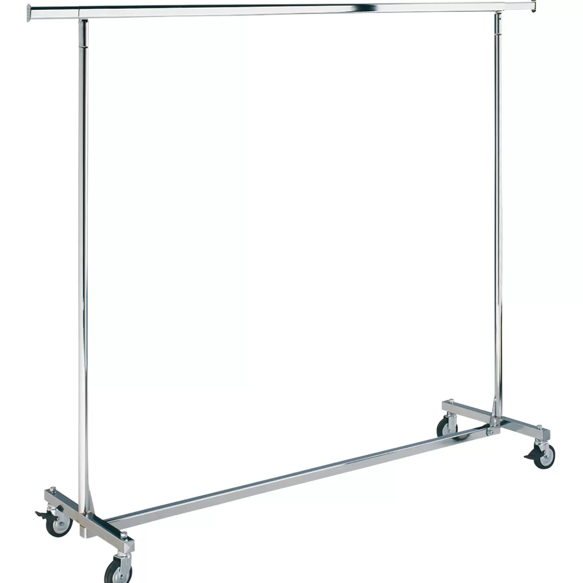 DecoWoerner Portant Roulant Pliable, Hauteur Fixe 150 Cm