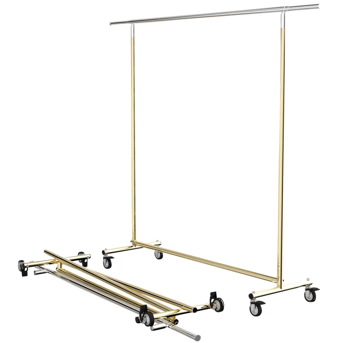 DecoWoerner Ptemanteau Avec Roulettes Pliable 177 Cm