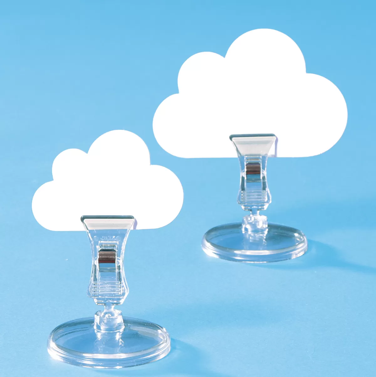 DecoWoerner Porte-étiquette De Prix Avec Clip, Haut. 5 Cm, 10 Pces