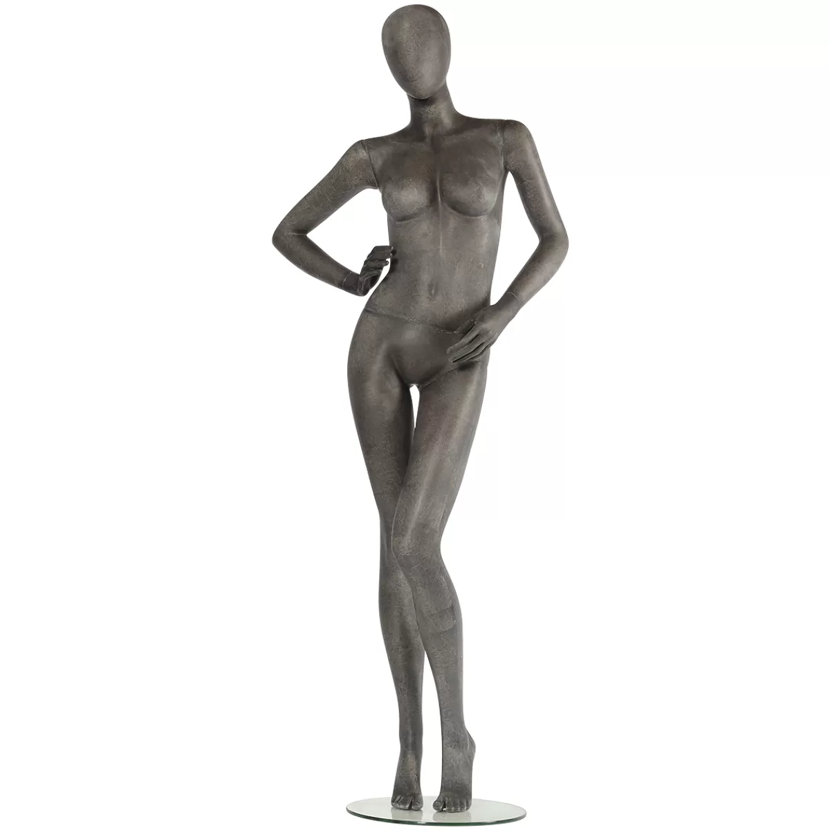 DecoWoerner Premium Mannequin Femme, Jambe Gauche Et Bras Droit Pliés