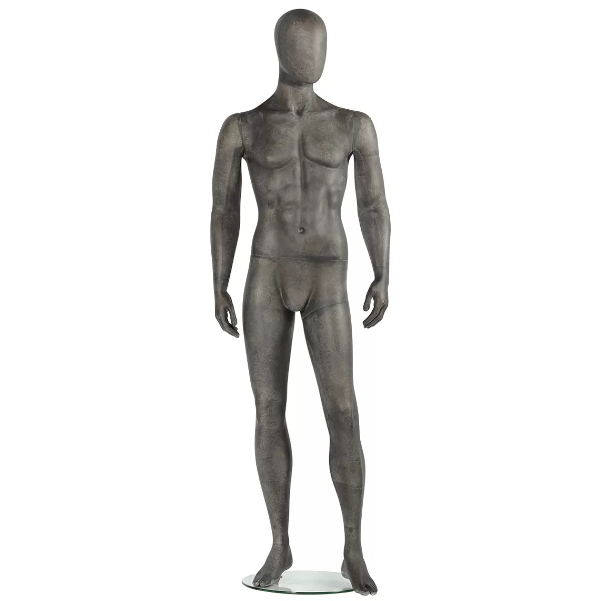 DecoWoerner Premium Mannequin Homme, Jambe Gauche Exposée