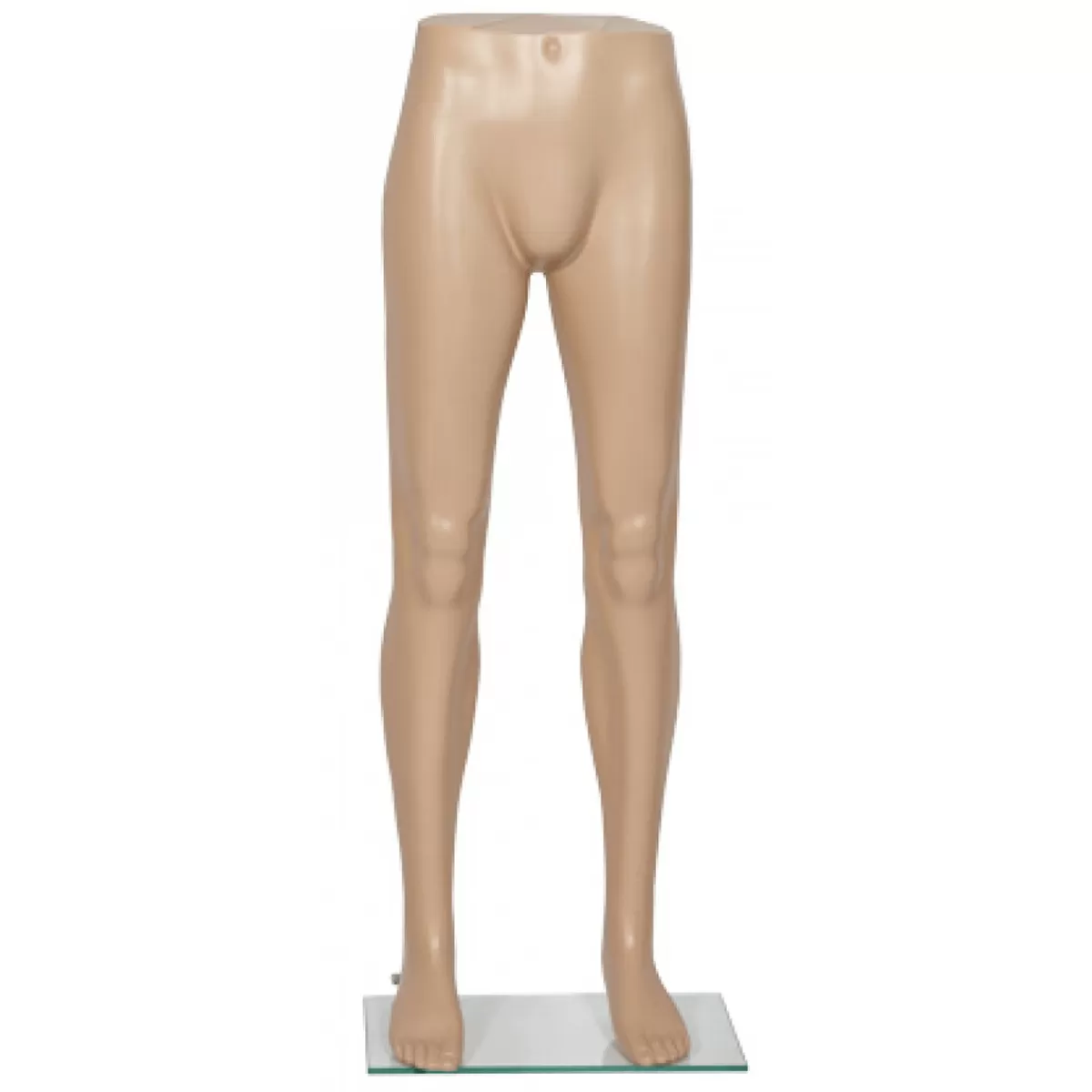 DecoWoerner Présentoir à Pantalons Pour Hommes, Naturel, 116 Cm