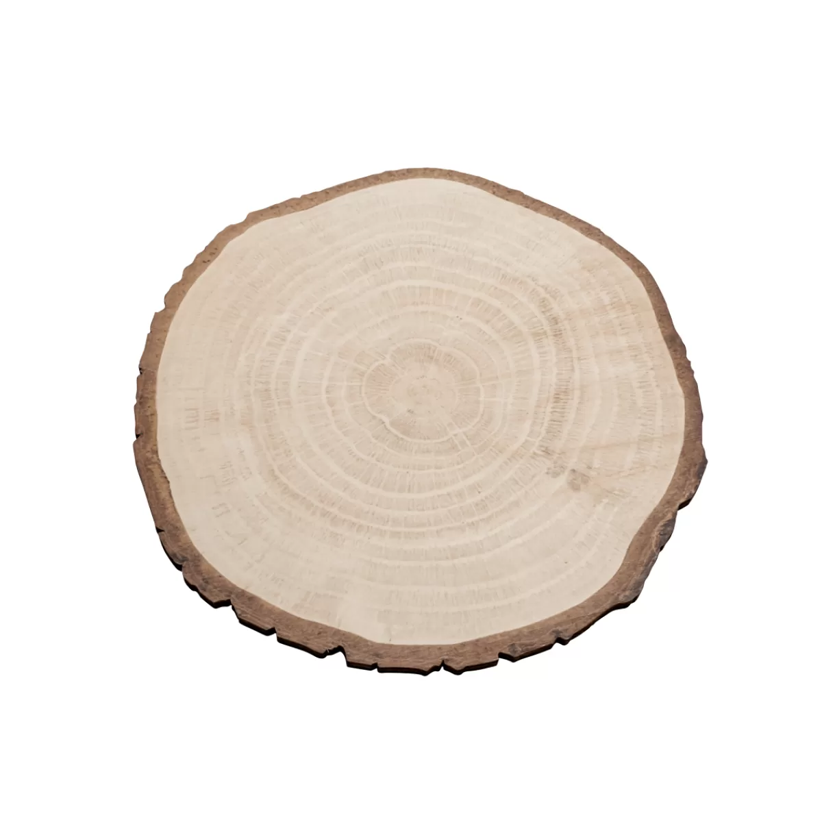 DecoWoerner Présentoir De Disques En Bois Imprimé 30 Cm Ø