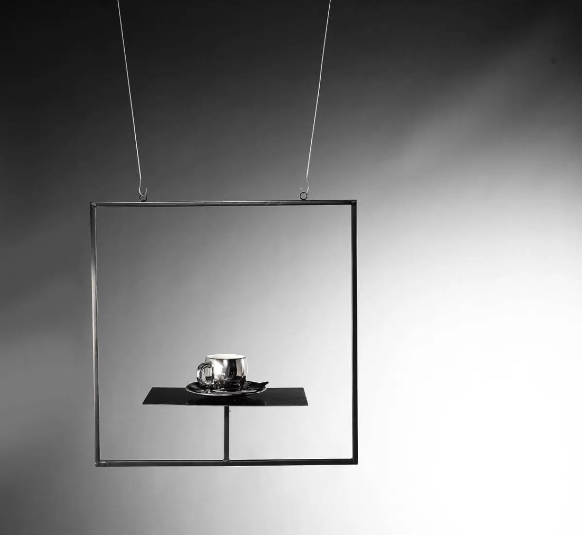 DecoWoerner Présentoir De Produits Suspendus 50 X 50 Cm