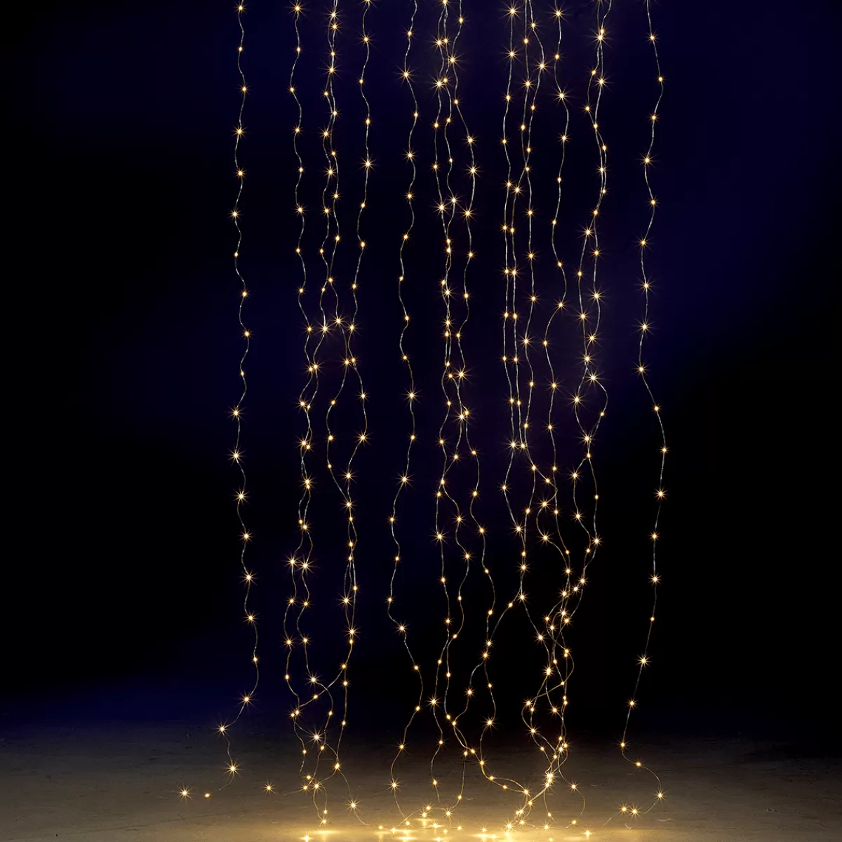 DecoWoerner Rideau Lumineux En Fil LED Pour L'ext., 384 LED, 240 X 160 Cm