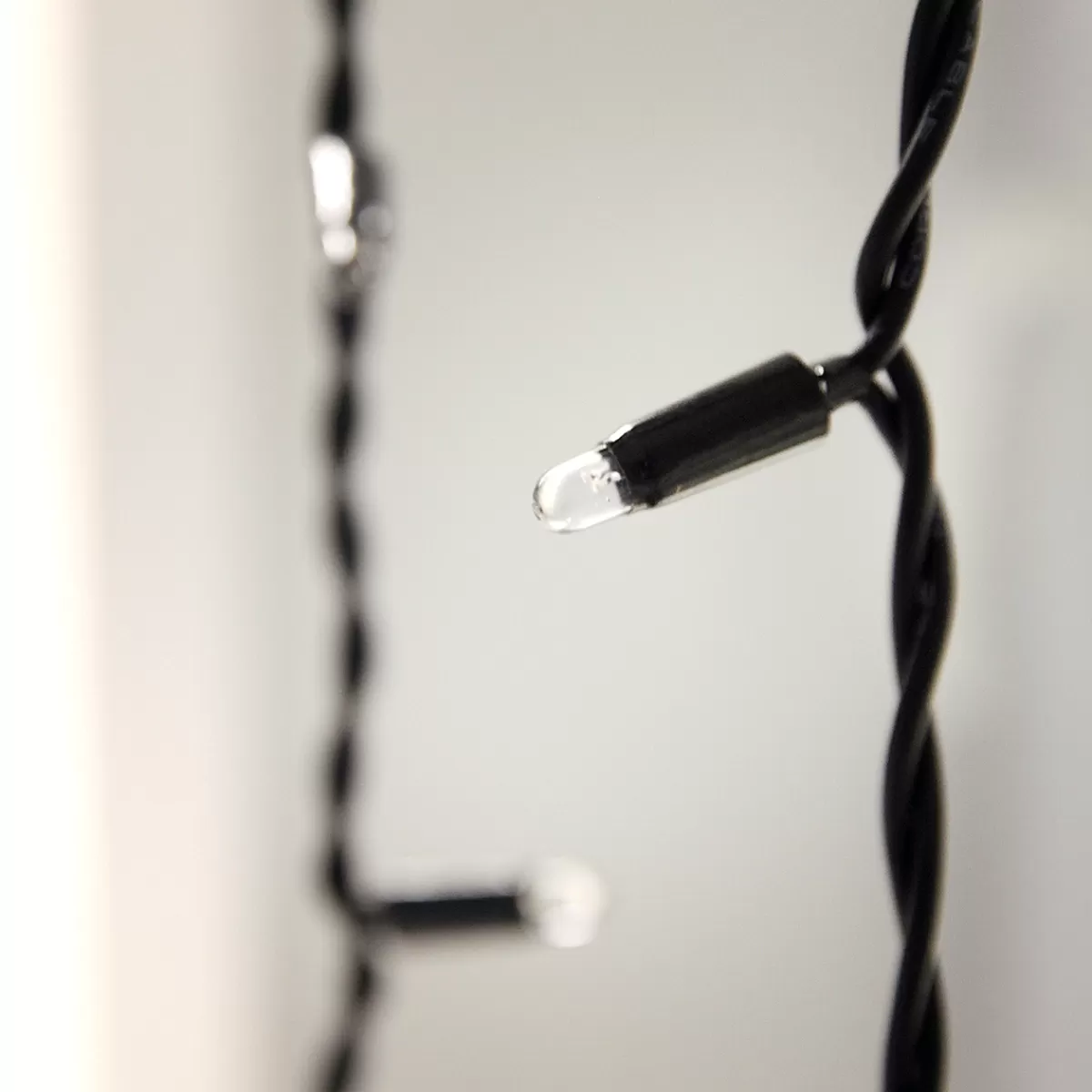 DecoWoerner Rideau Lumineux LED Profi Système IP67, 500 Cm Sans Câble D'alimentation, Noir