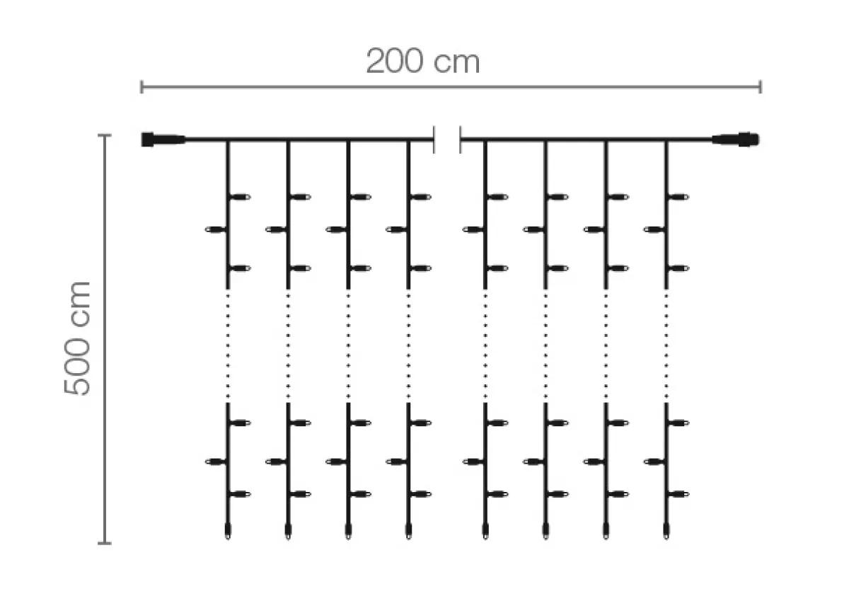 rideau_lumineux_professionnel__led_systme_ip20_1000_led_500_x_200_cm_sans_cable_3-3.webp DecoWoerner Rideau Lumineux Professionnel à LED Système IP20, 1000 LED, 500 X 200 Cm, Sans Cable