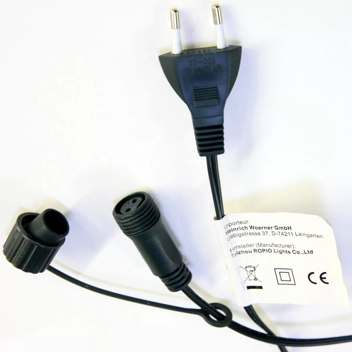 DecoWoerner Rideau Lumineux Professionnel à LED Système IP20, 600 LED, 300 X 200 Cm, Sans Cable