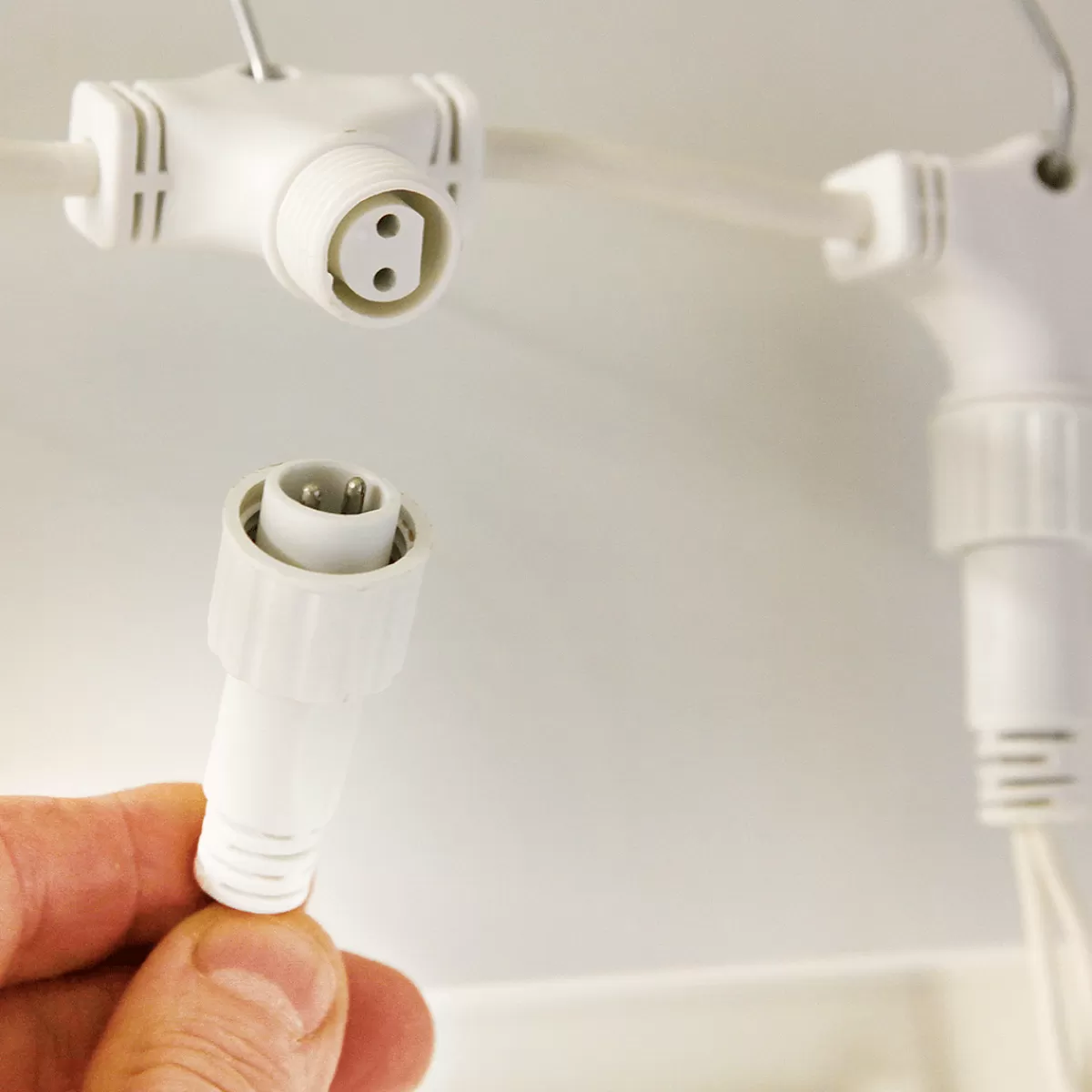 DecoWoerner Rideau Lumineux Professionnel à LED Système IP67, 300 LED, 150 X 200 Cm, Sans Cable