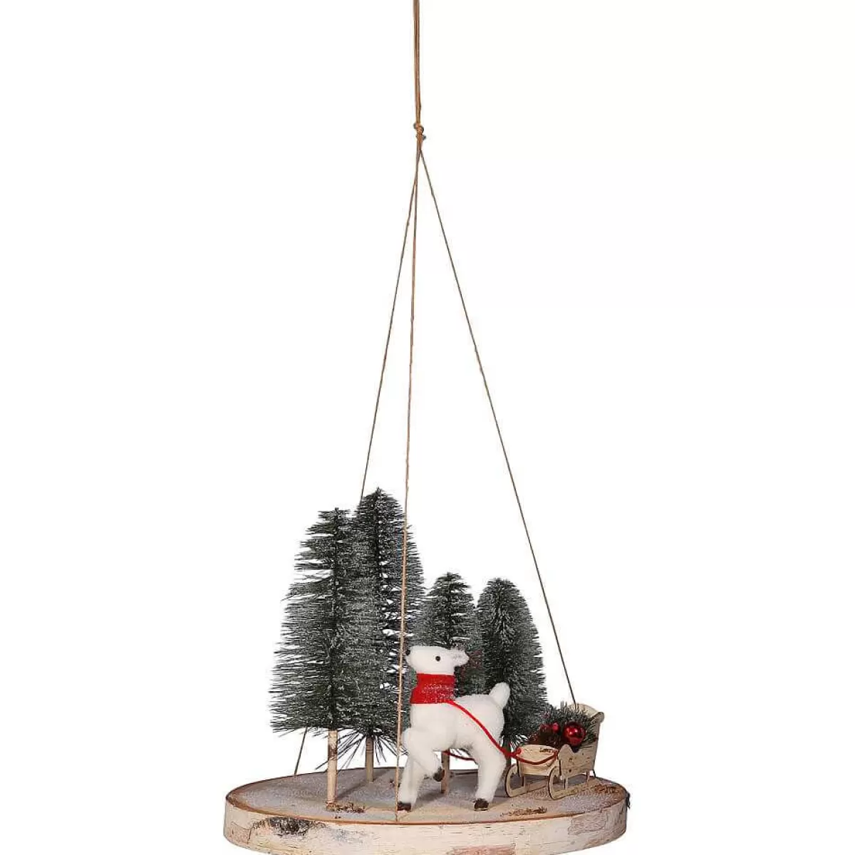 DecoWoerner Rondelles De Bois Décorées Ø 50 Cm