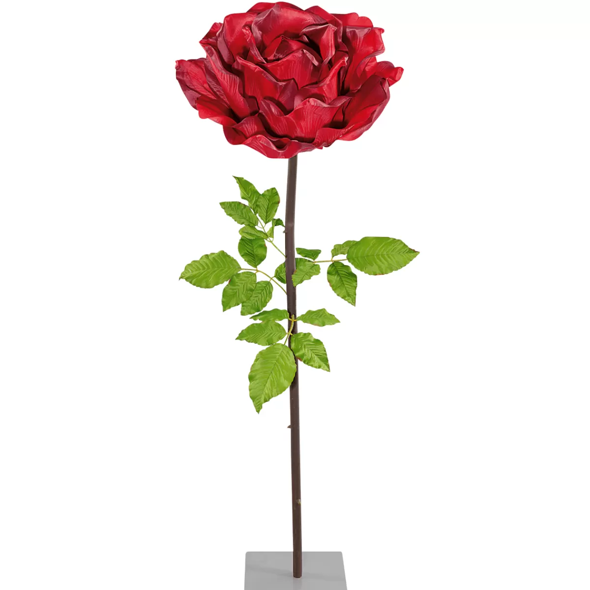 DecoWoerner Rose Géante XL , 165 Cm