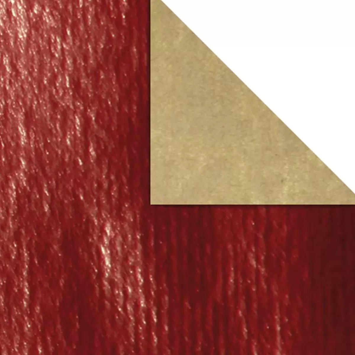 DecoWoerner Rouleau De Papier Cadeau Papier Kraft 70 Cm, 50 M, -métallique