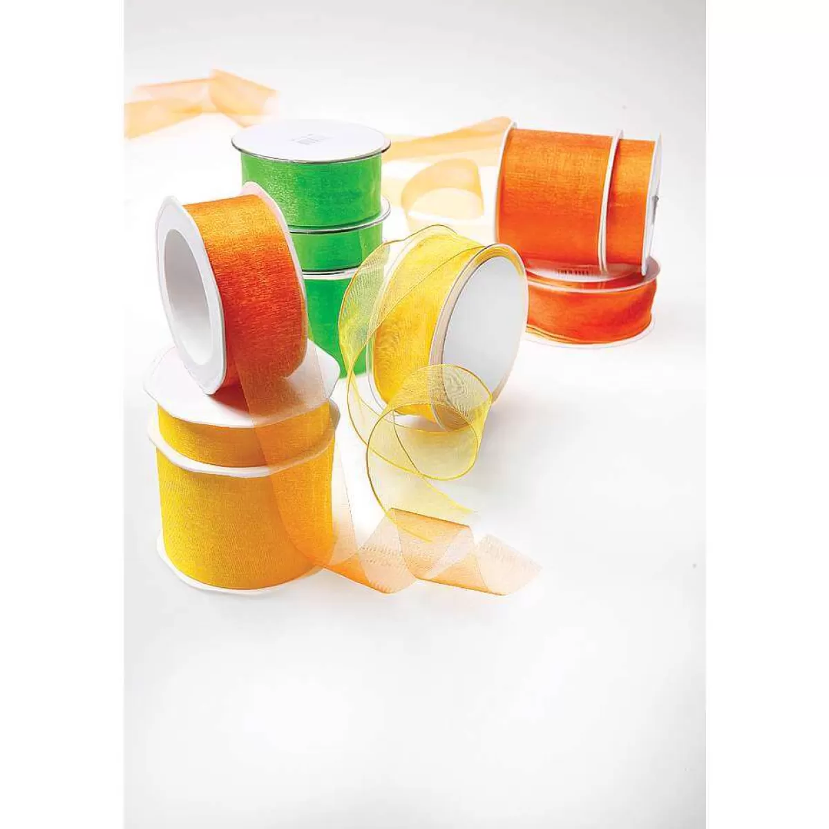 DecoWoerner Ruban Cadeau En Crêpe De Chine Larg. 70 Mm, 25 m